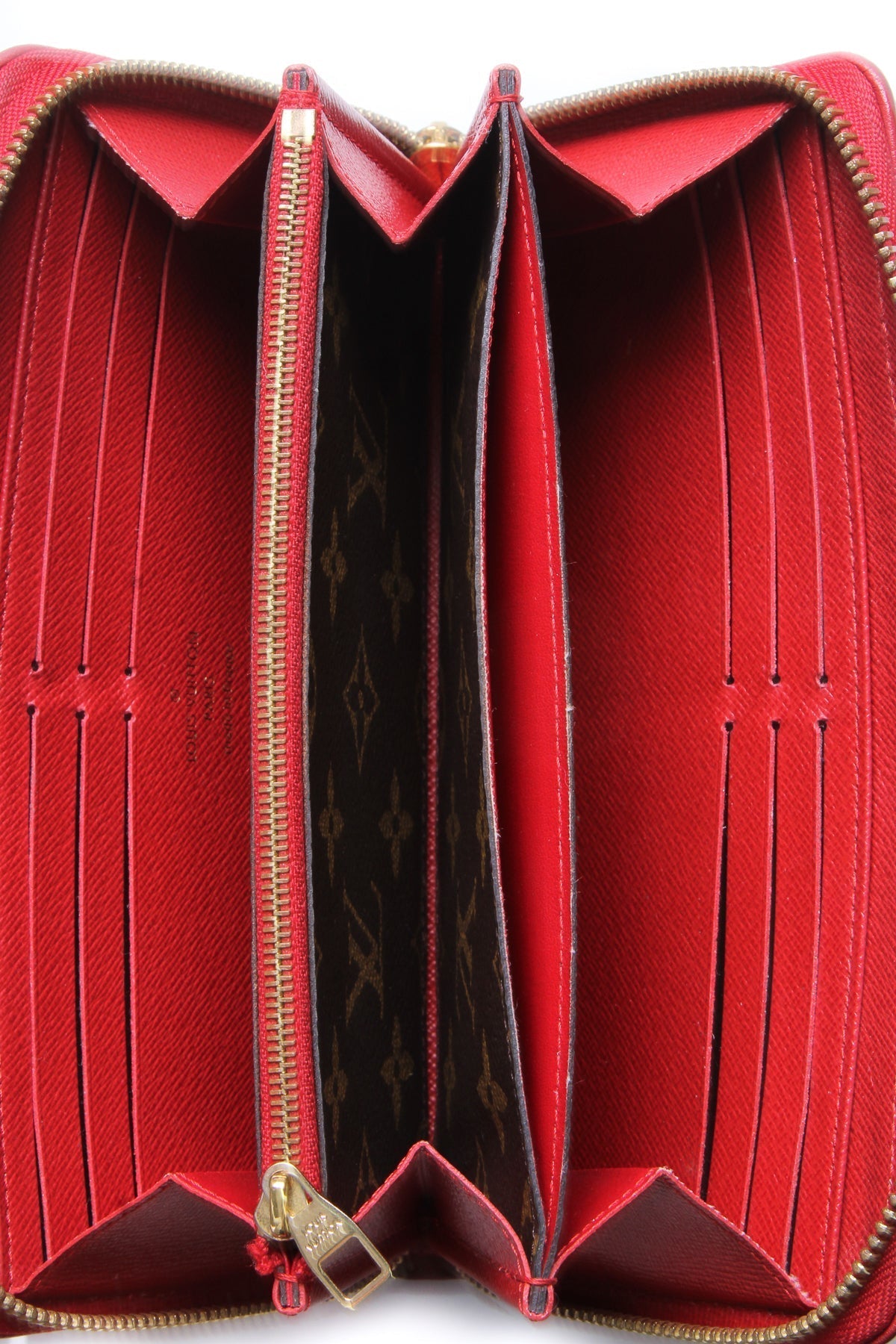 Retiro Zippy Wallet - Monogram/Cerise
