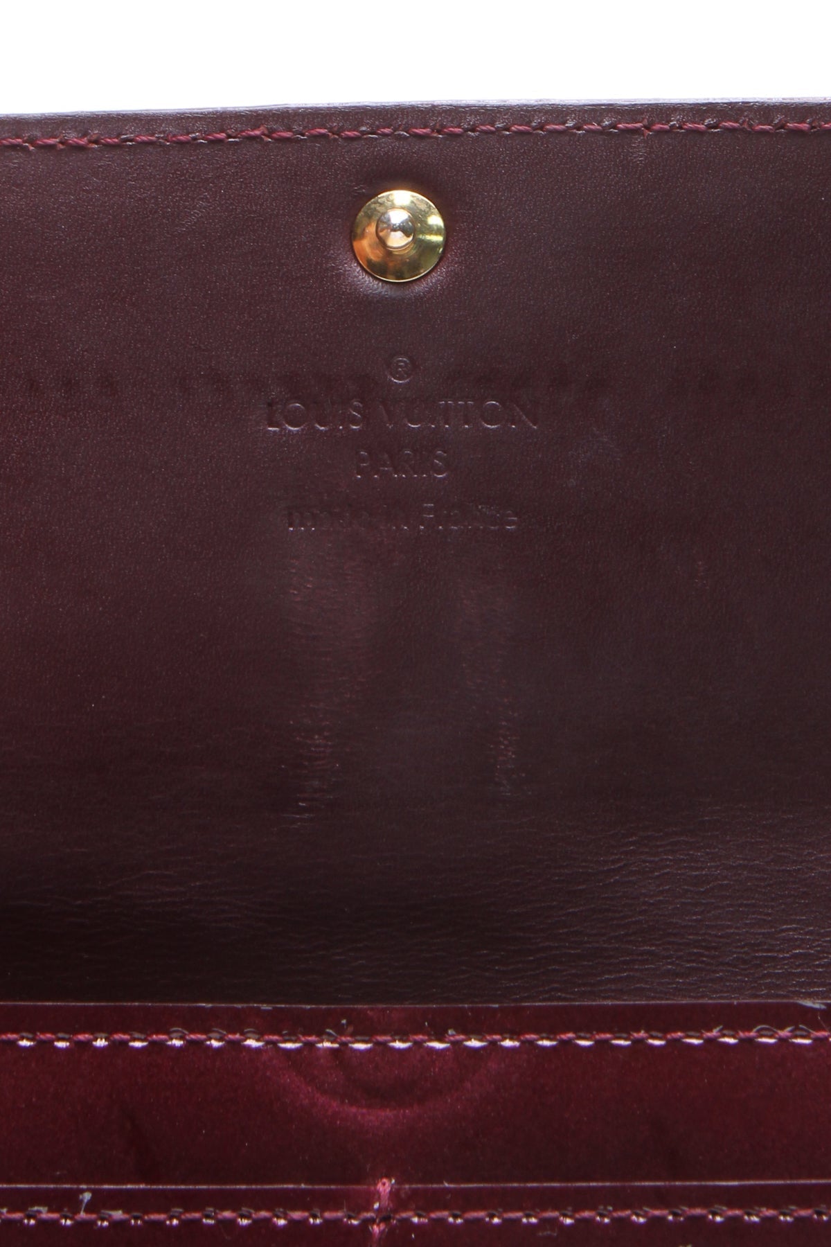 Vernis Sarah Wallet - Griotte