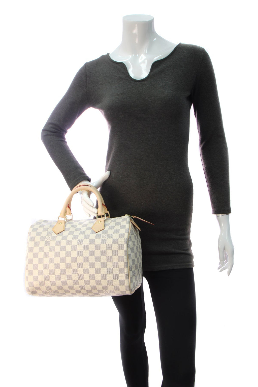 Speedy 30 Bag - Damier Azur