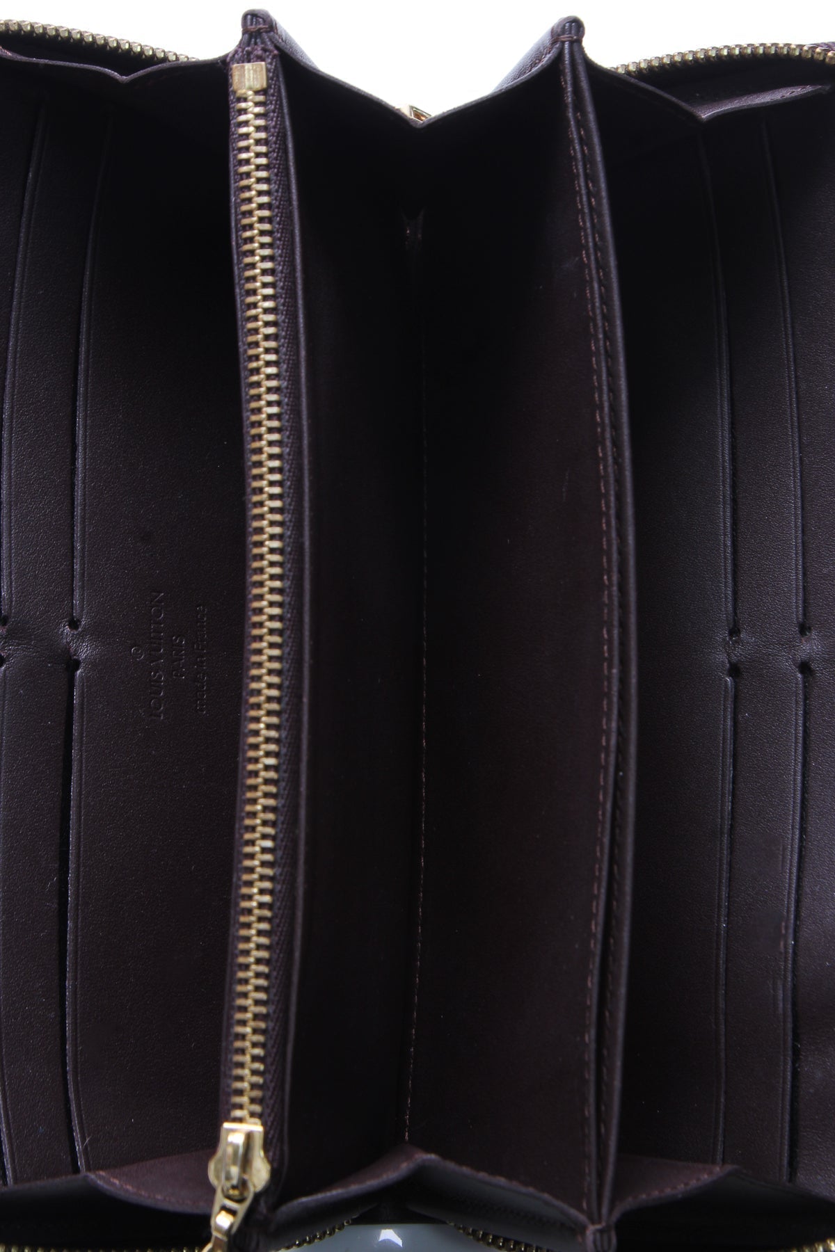 Vernis Zippy Wallet - Amarante