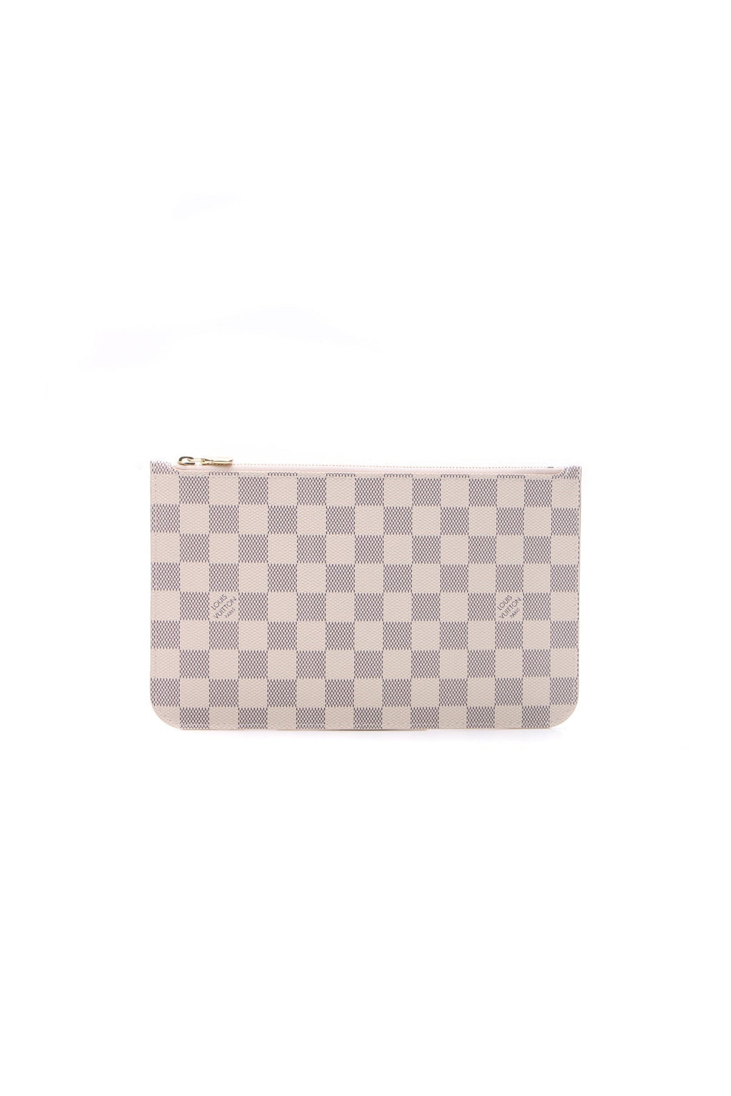 Neverfull Pouch Wristlet - Damier Azur