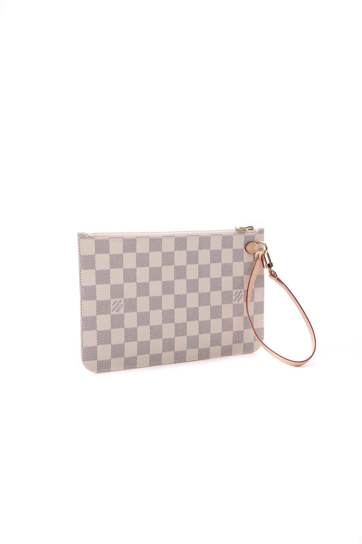 Neverfull Pouch Wristlet - Damier Azur