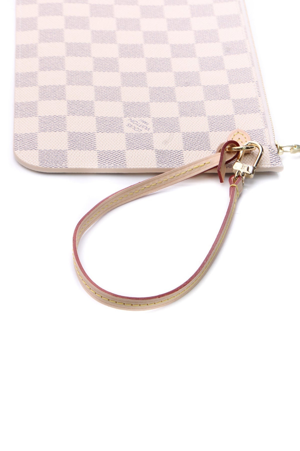 Neverfull Pouch Wristlet - Damier Azur