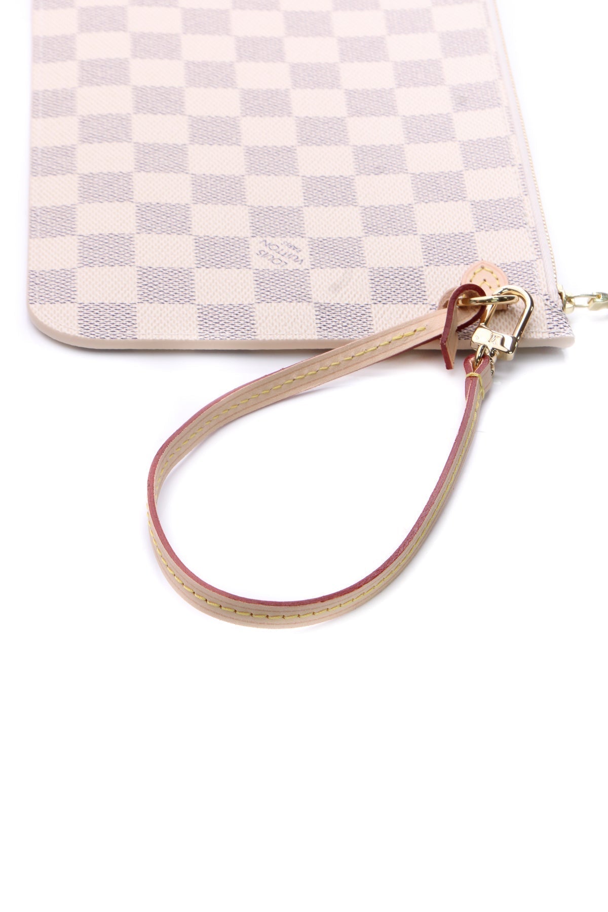 Neverfull Pouch Wristlet - Damier Azur