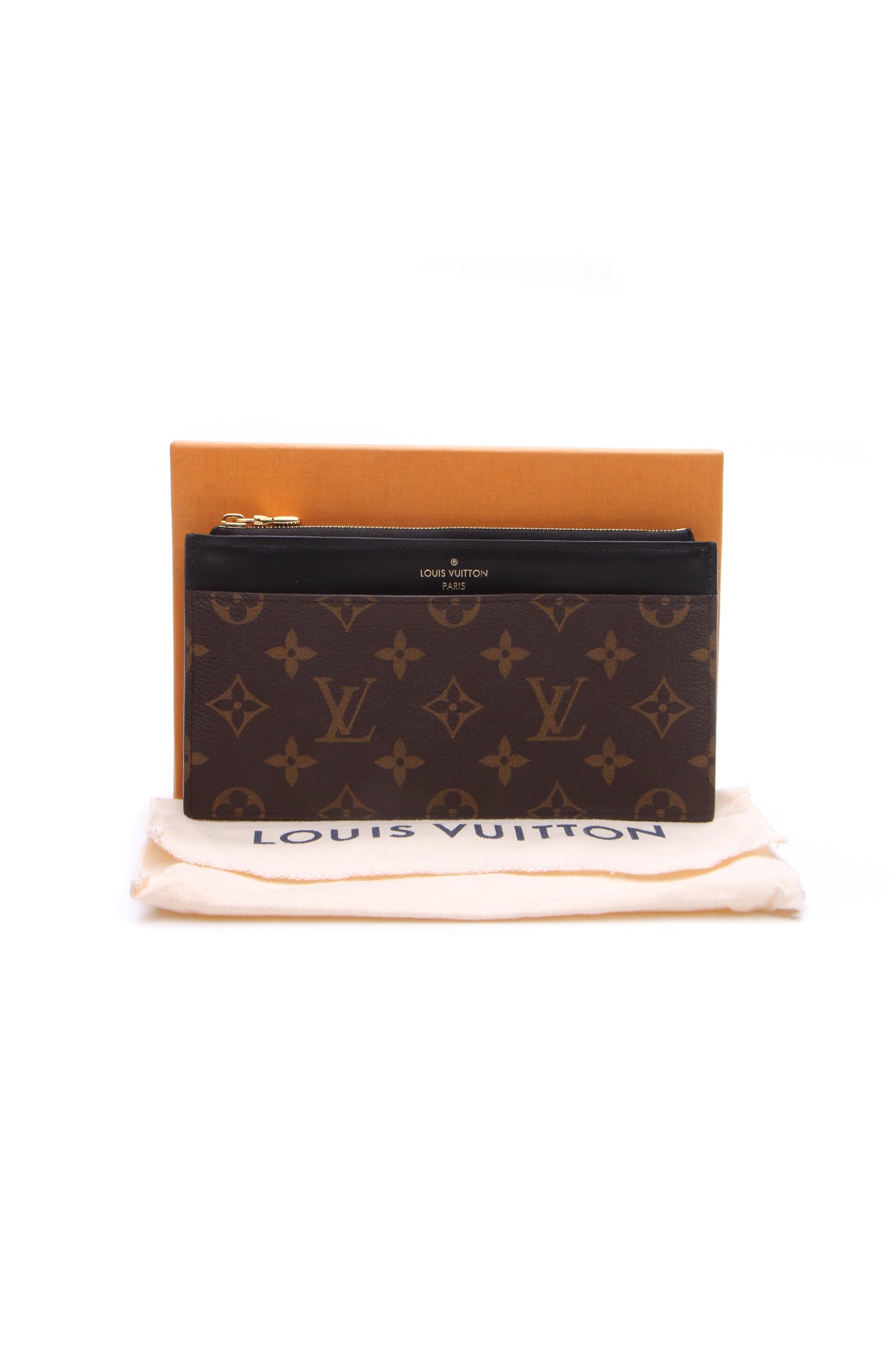 Slim Purse Wallet - Monogram/Noir