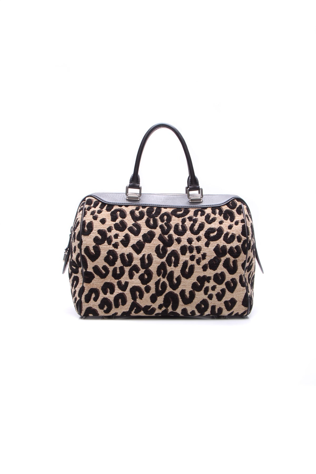Stephen Sprouse Leopard Speedy 30 Bag - Beige/Black