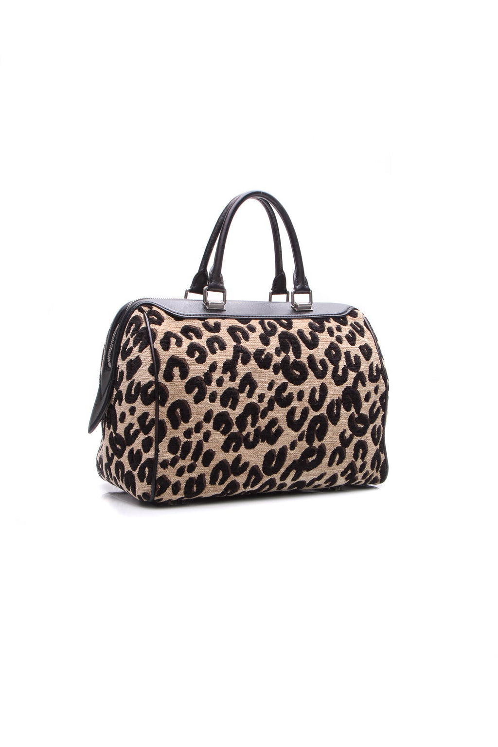 Stephen Sprouse Leopard Speedy 30 Bag - Beige/Black