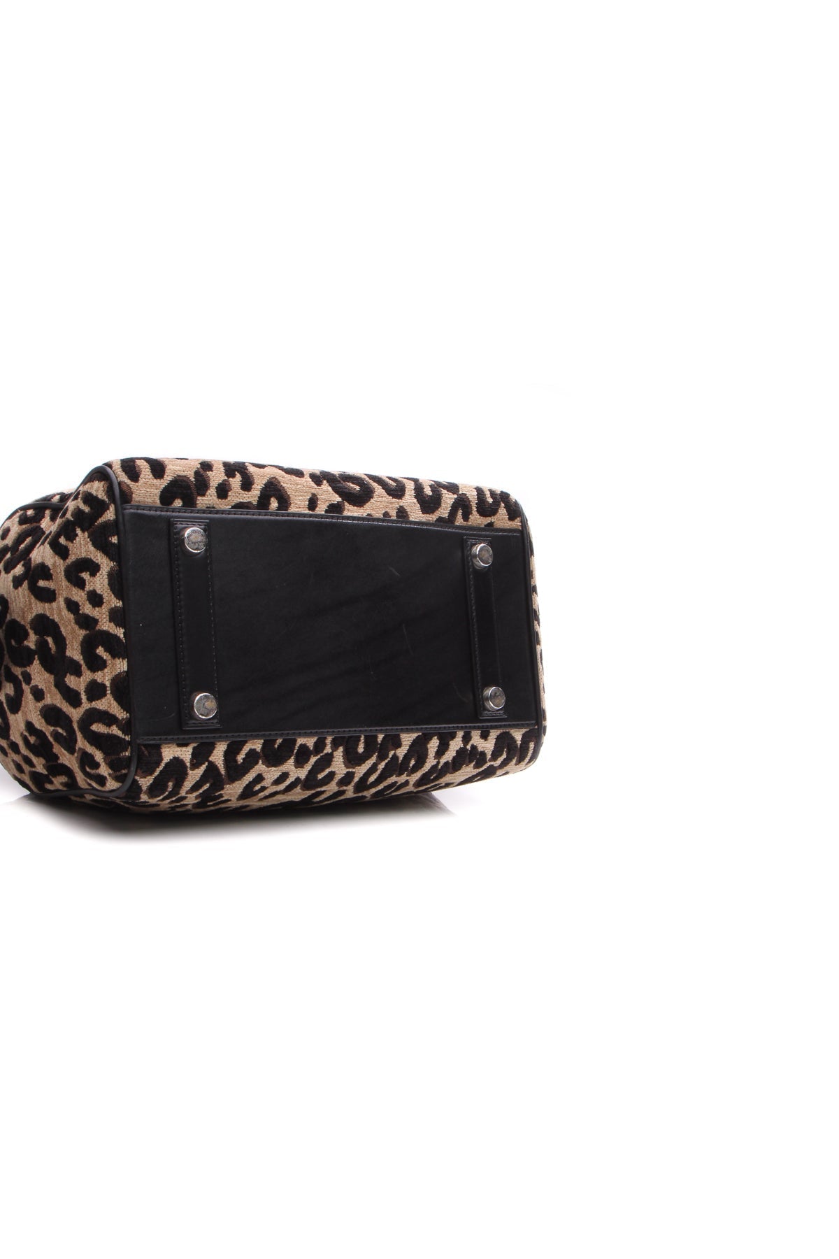 Stephen Sprouse Leopard Speedy 30 Bag - Beige/Black