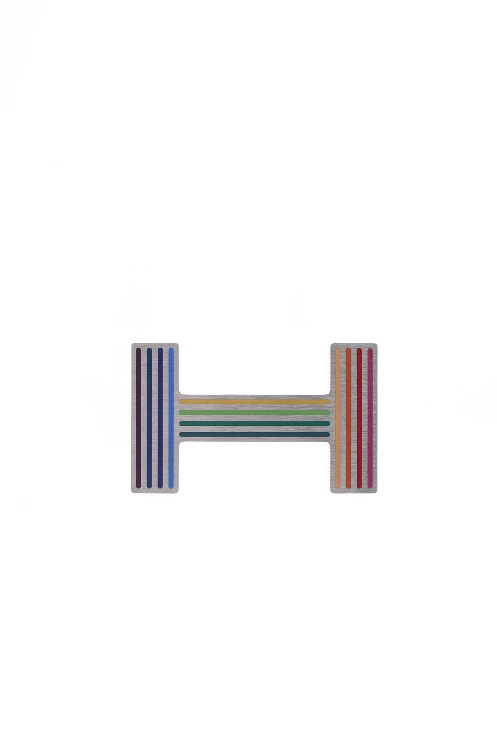 Quizz Rainbow Belt Buckle - Multicolor