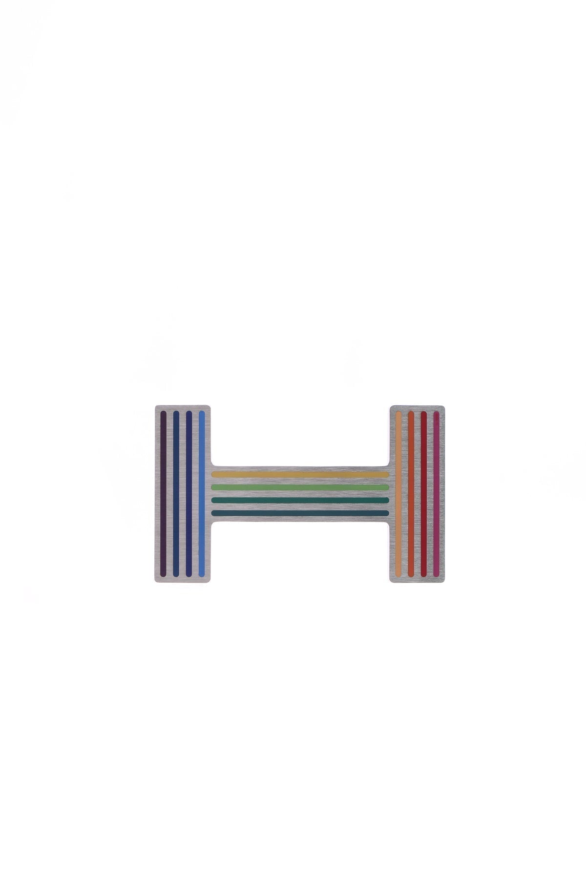 Quizz Rainbow Belt Buckle - Multicolor