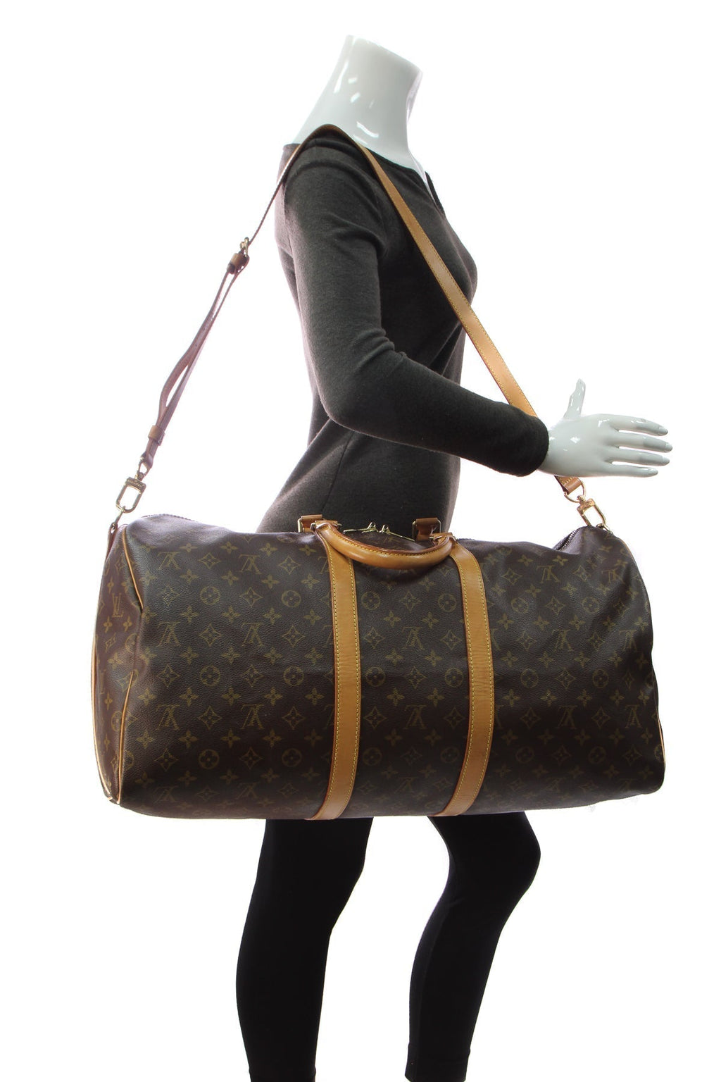 Keepall Bandouliere 55 Travel Bag - Monogram