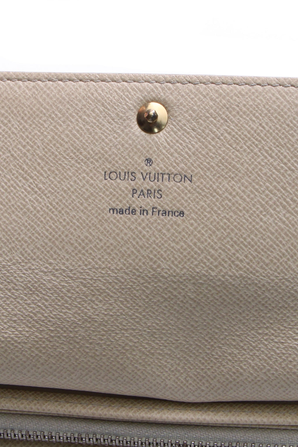 Sarah Wallet - Damier Azur