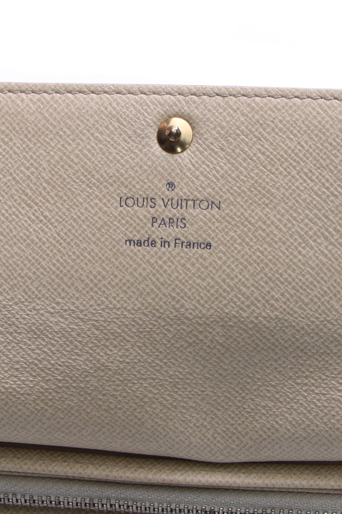 Sarah Wallet - Damier Azur