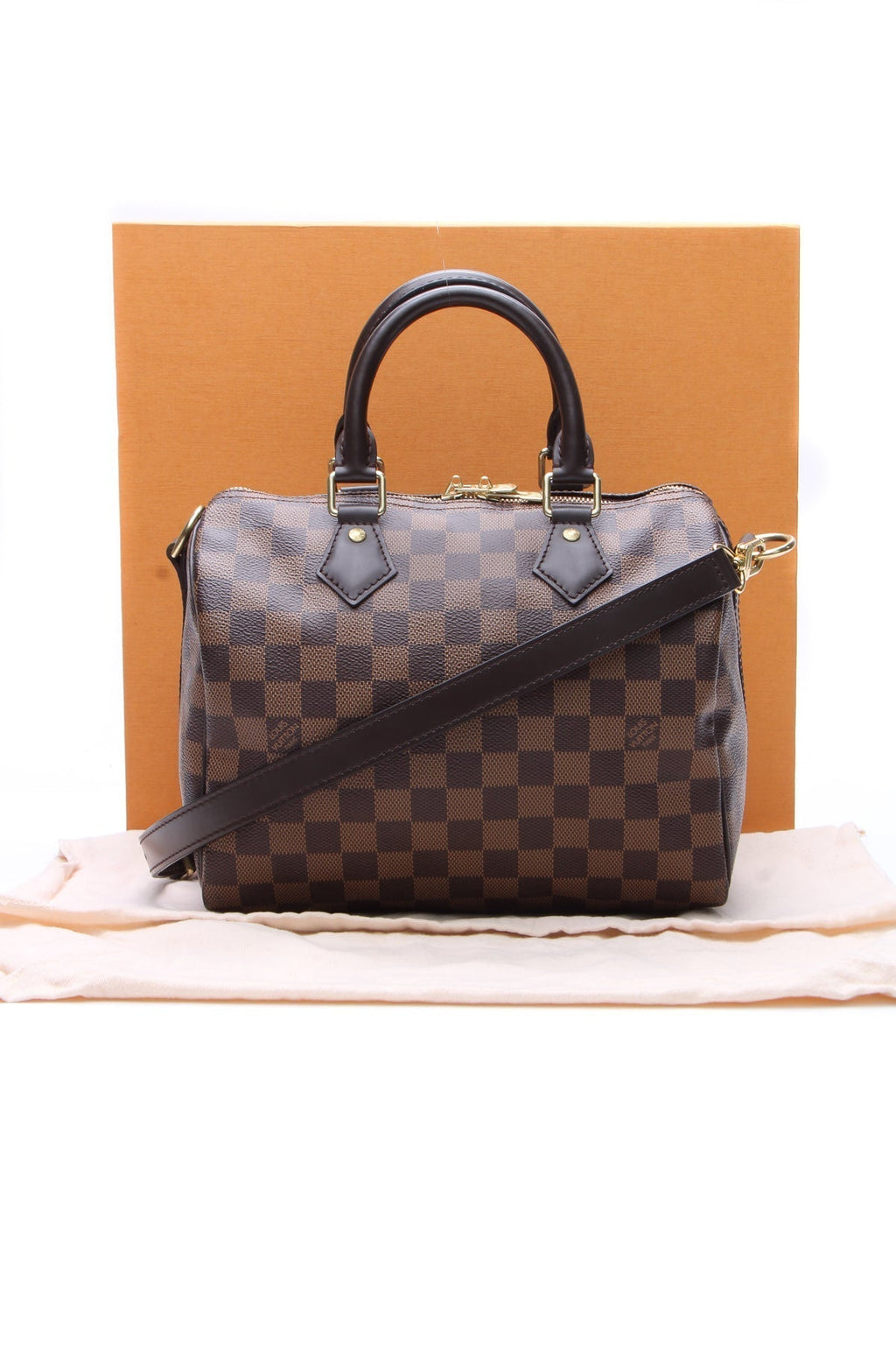 Speedy Bandouliere 25 Bag - Damier Ebene