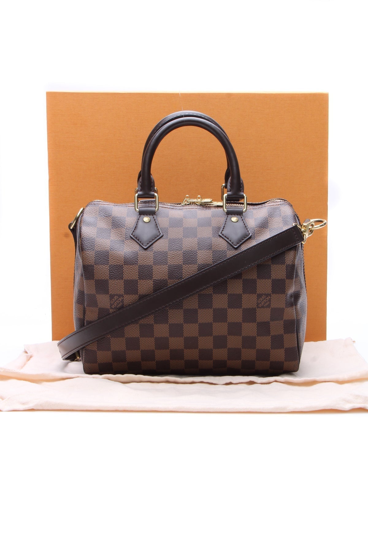 Speedy Bandouliere 25 Bag - Damier Ebene