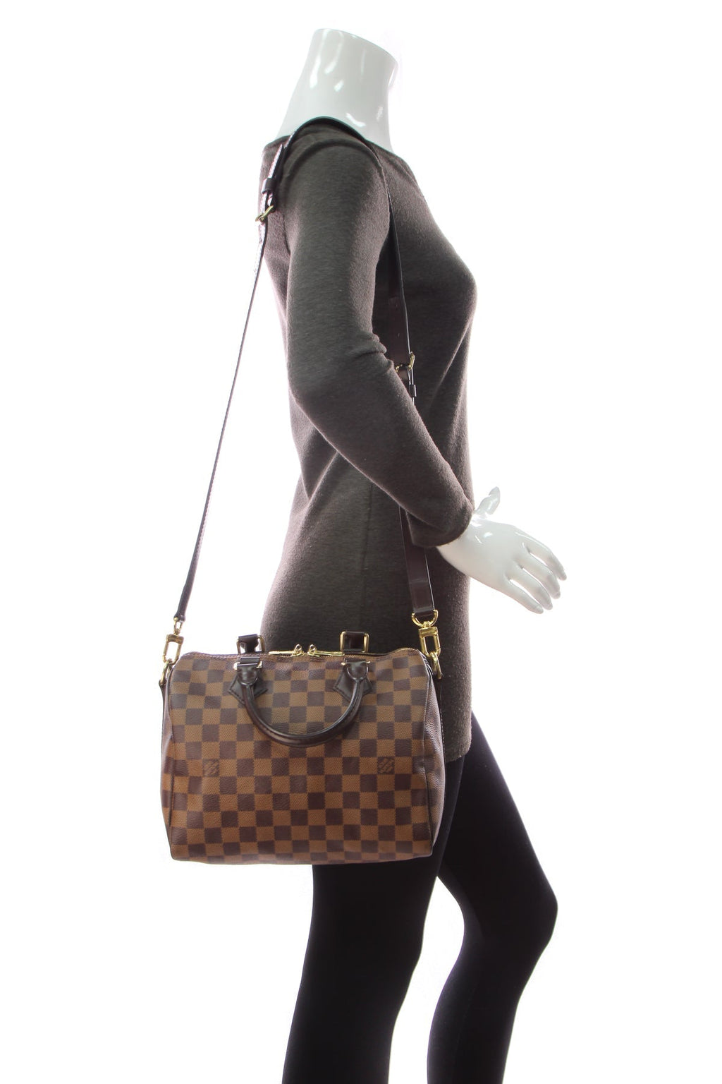 Speedy Bandouliere 25 Bag - Damier Ebene