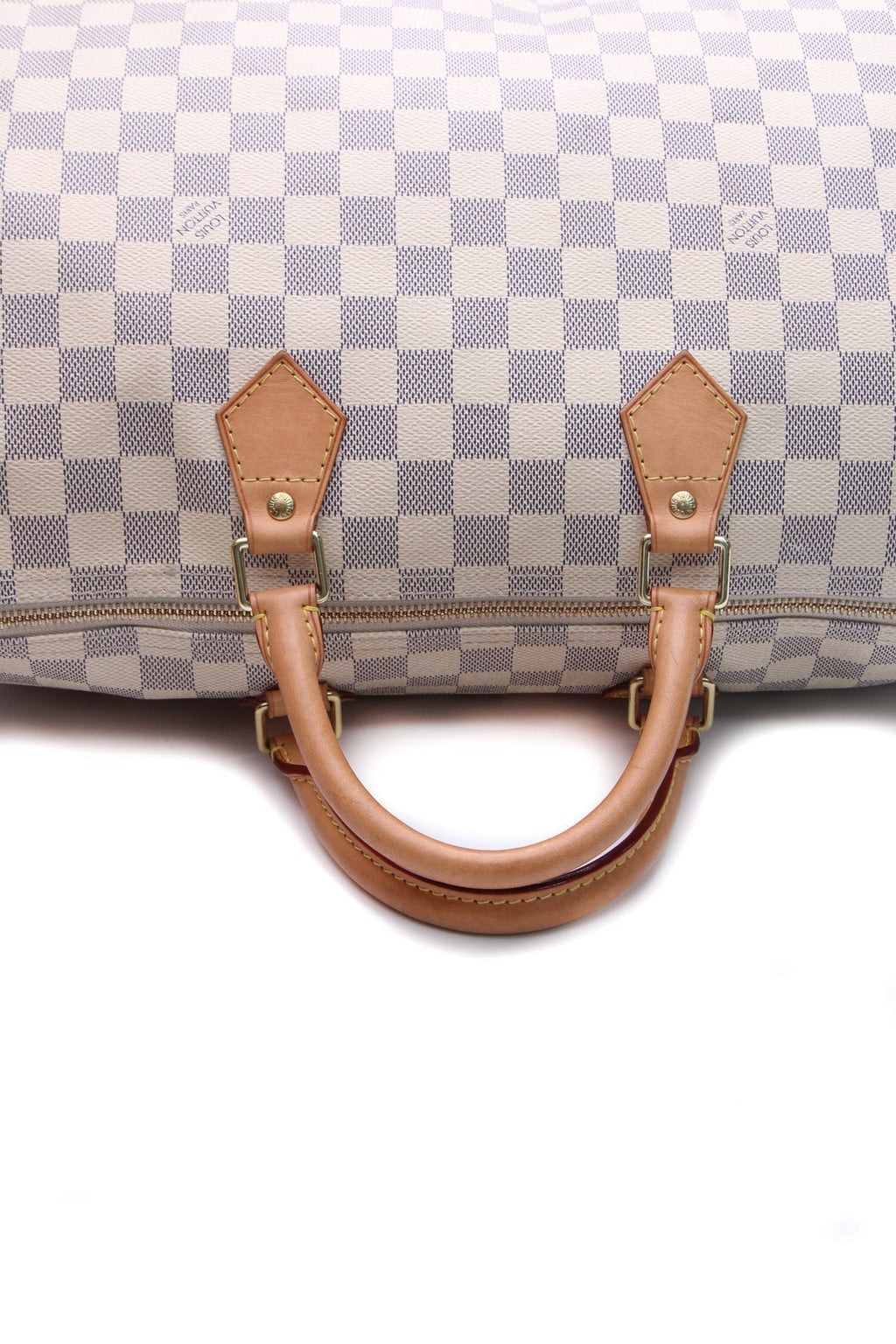Speedy 35 Bag - Damier Azur