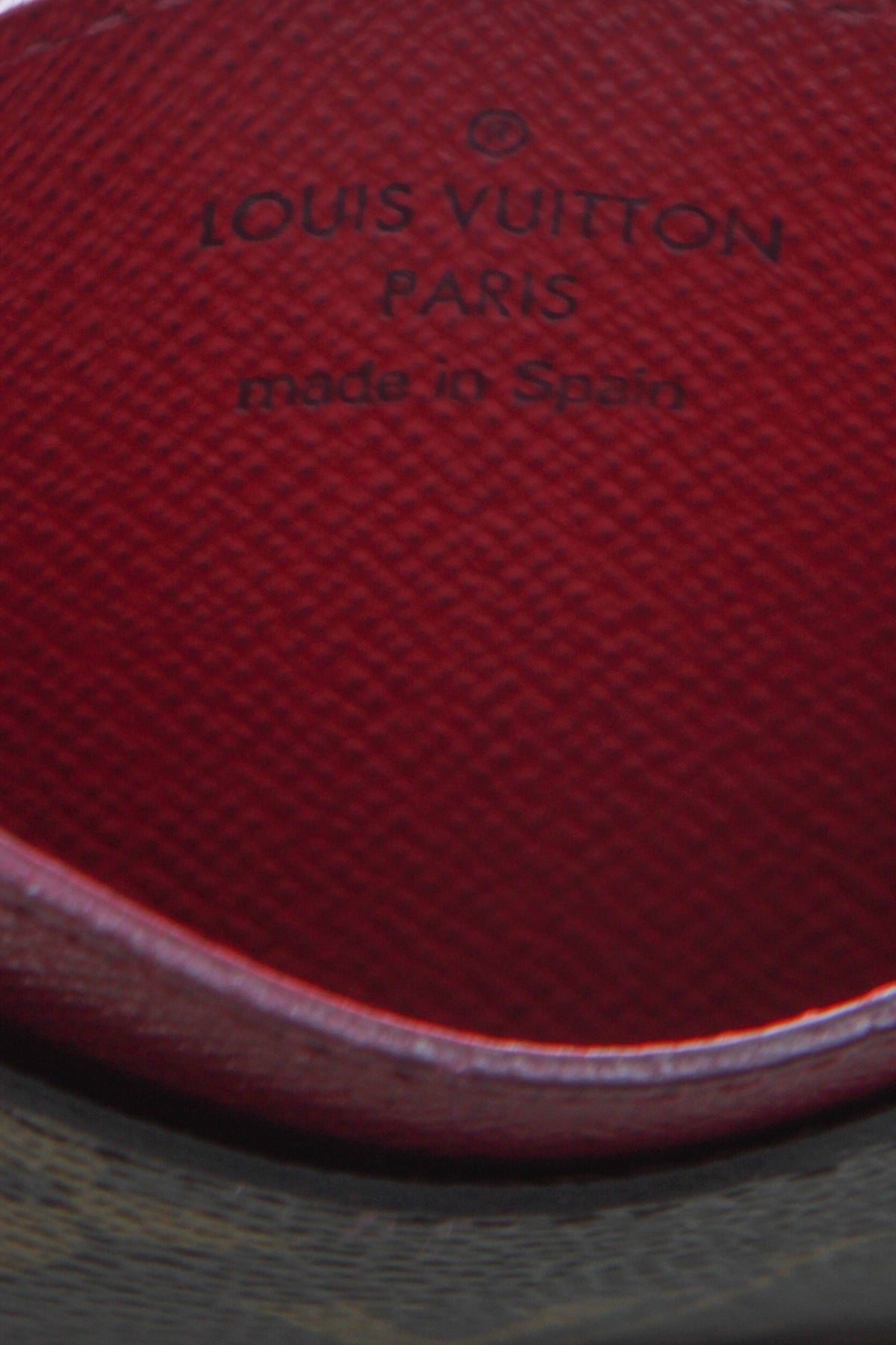 Card Holder - Monogram/Fuchsia