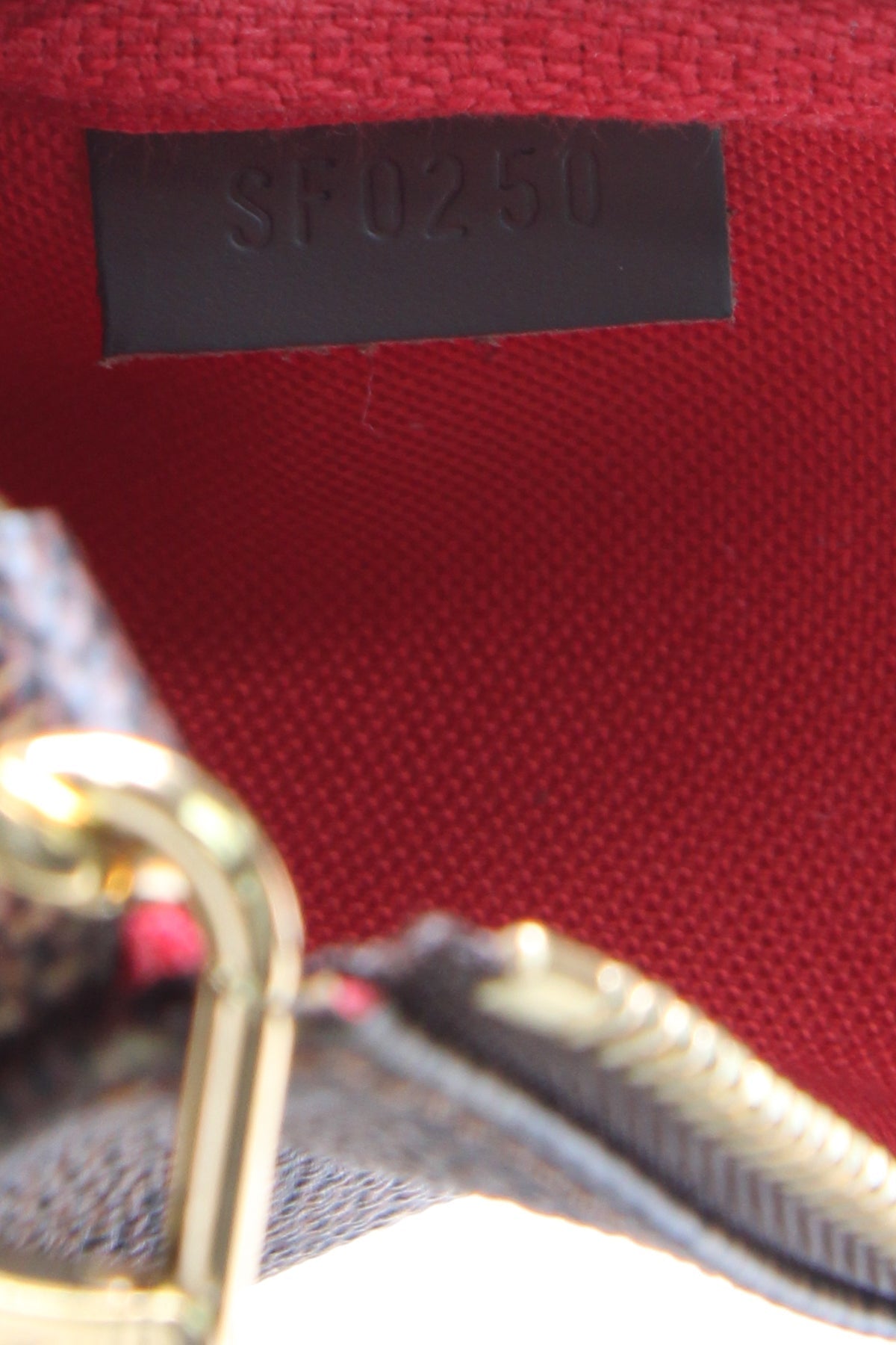 Mini Pochette Accessoires - Damier Ebene