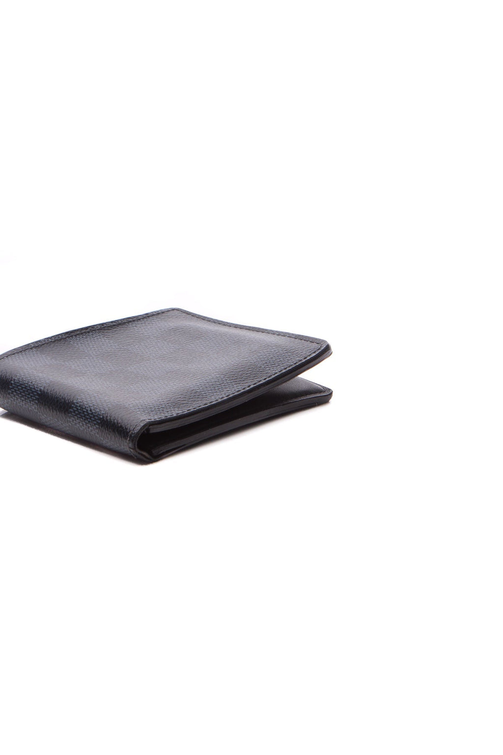 Slender Wallet - Damier Cobalt