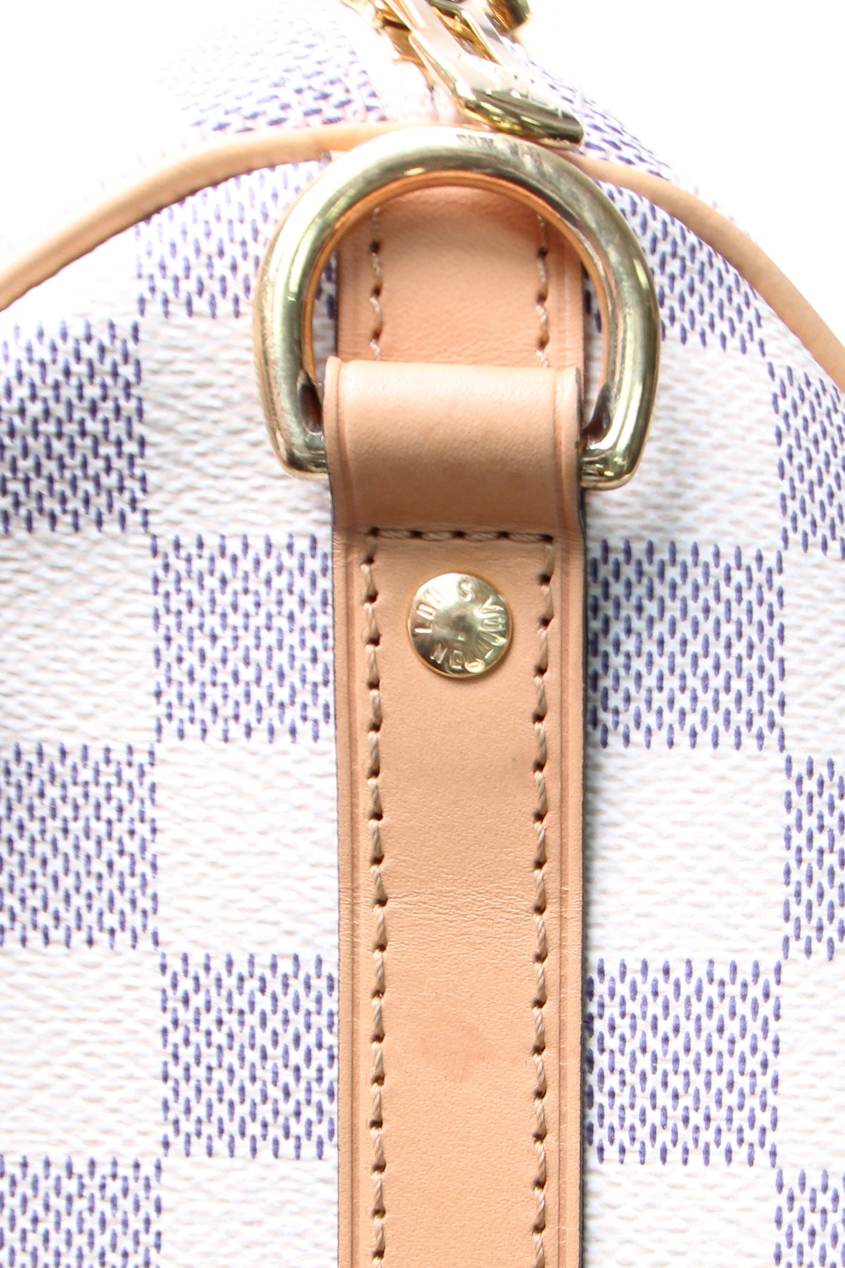 Braided Speedy Bandouliere 30 Bag - Damier Azur