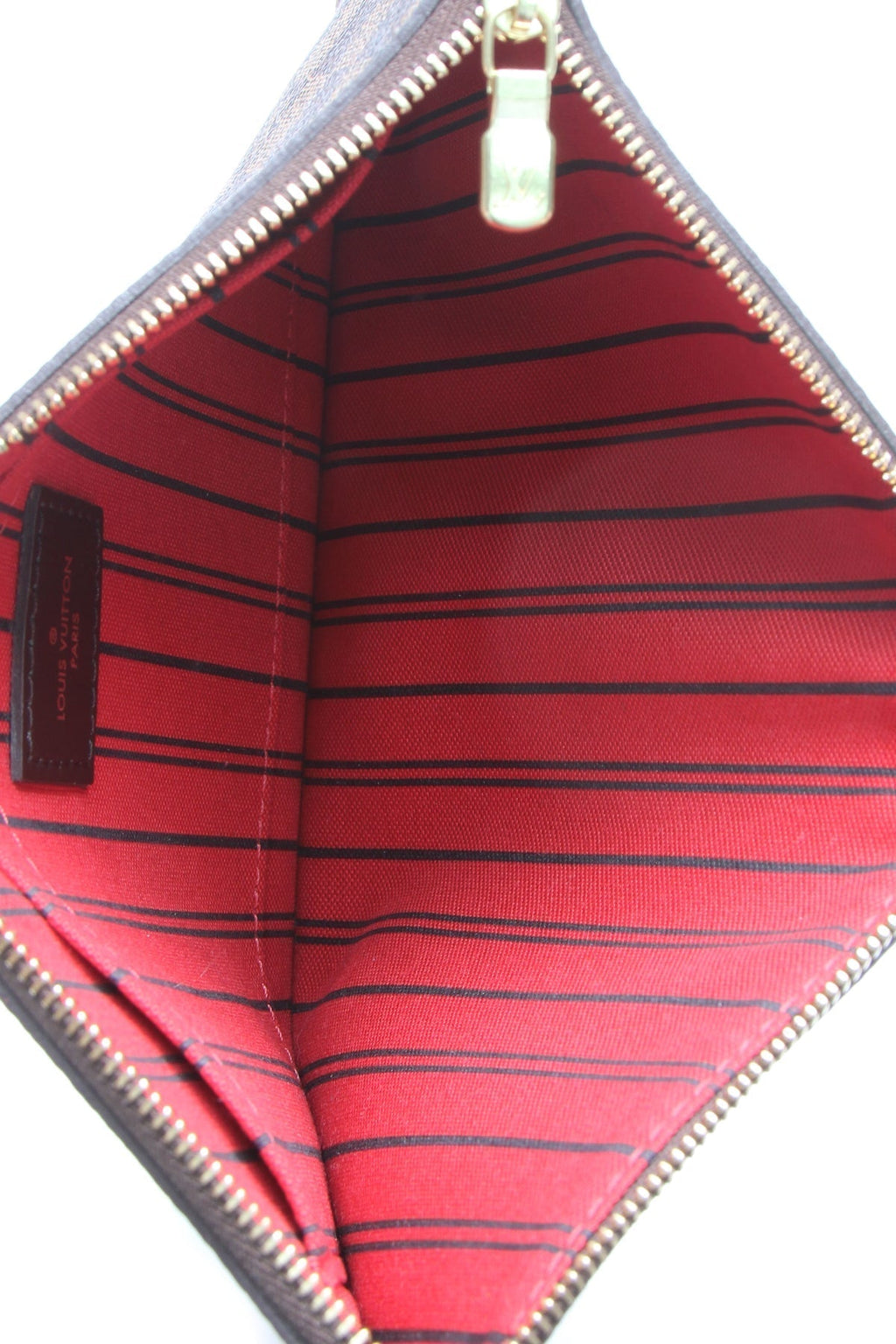 Neverfull Pouch Wristlet - Damier Ebene