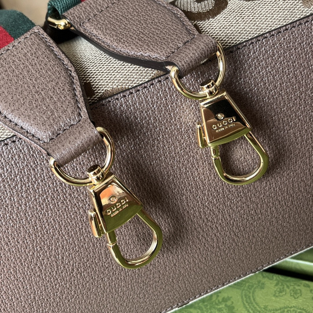 Gucci Tote Bag With Jumbo GG 37cm Brown