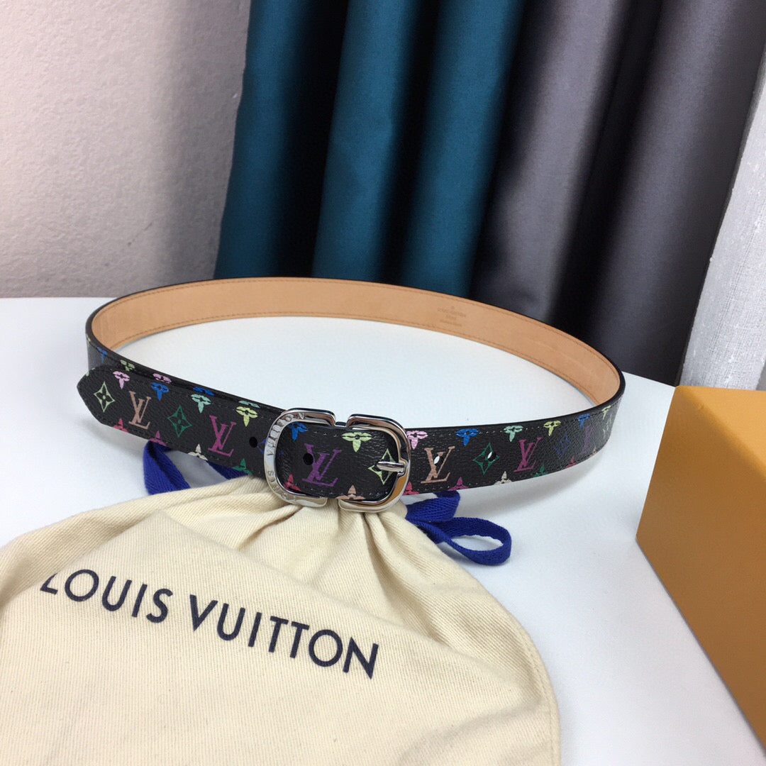 Louis Vuitton Mini Belt Black