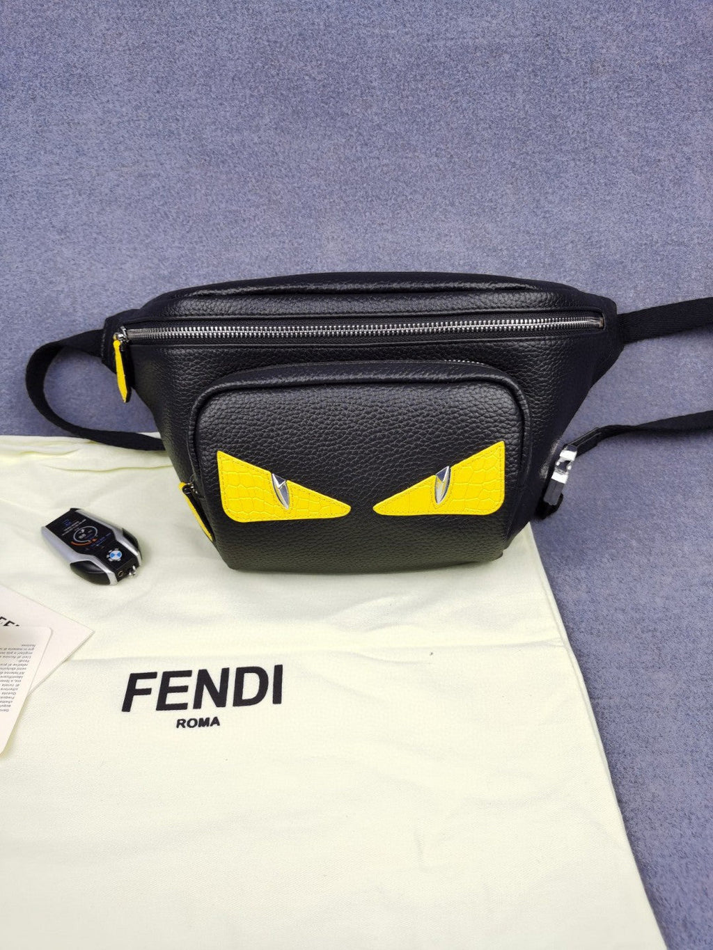 Fendi Belt Bag 18cm Black