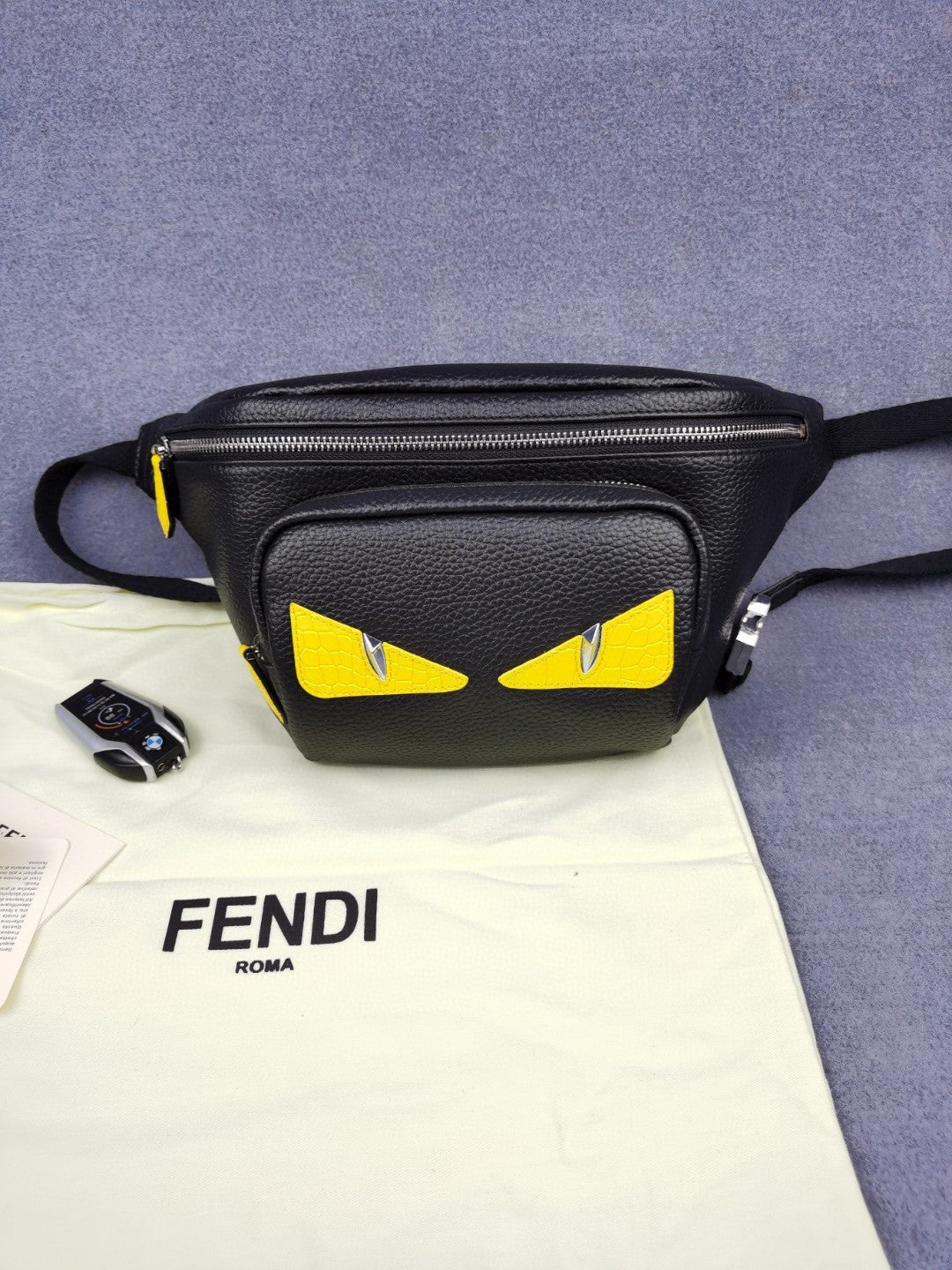 Fendi Belt Bag 18cm Black