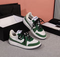Chanel Trainers Sneakers White/Dark Green