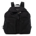 Black Zaino Nylon Backpack