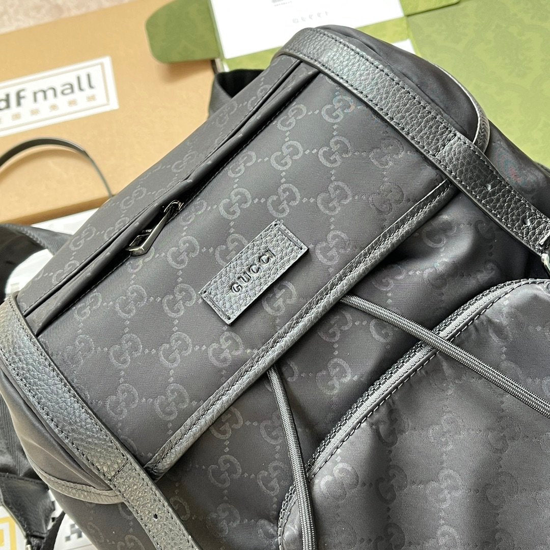Gucci Backpack Fabric Black 38cm
