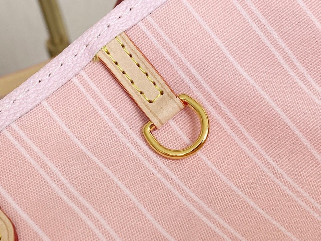 Louis Vuitton OnTheGo GM Bag 42cm Monogram Canvas Spring/Summer Collection M57641, Light Pink