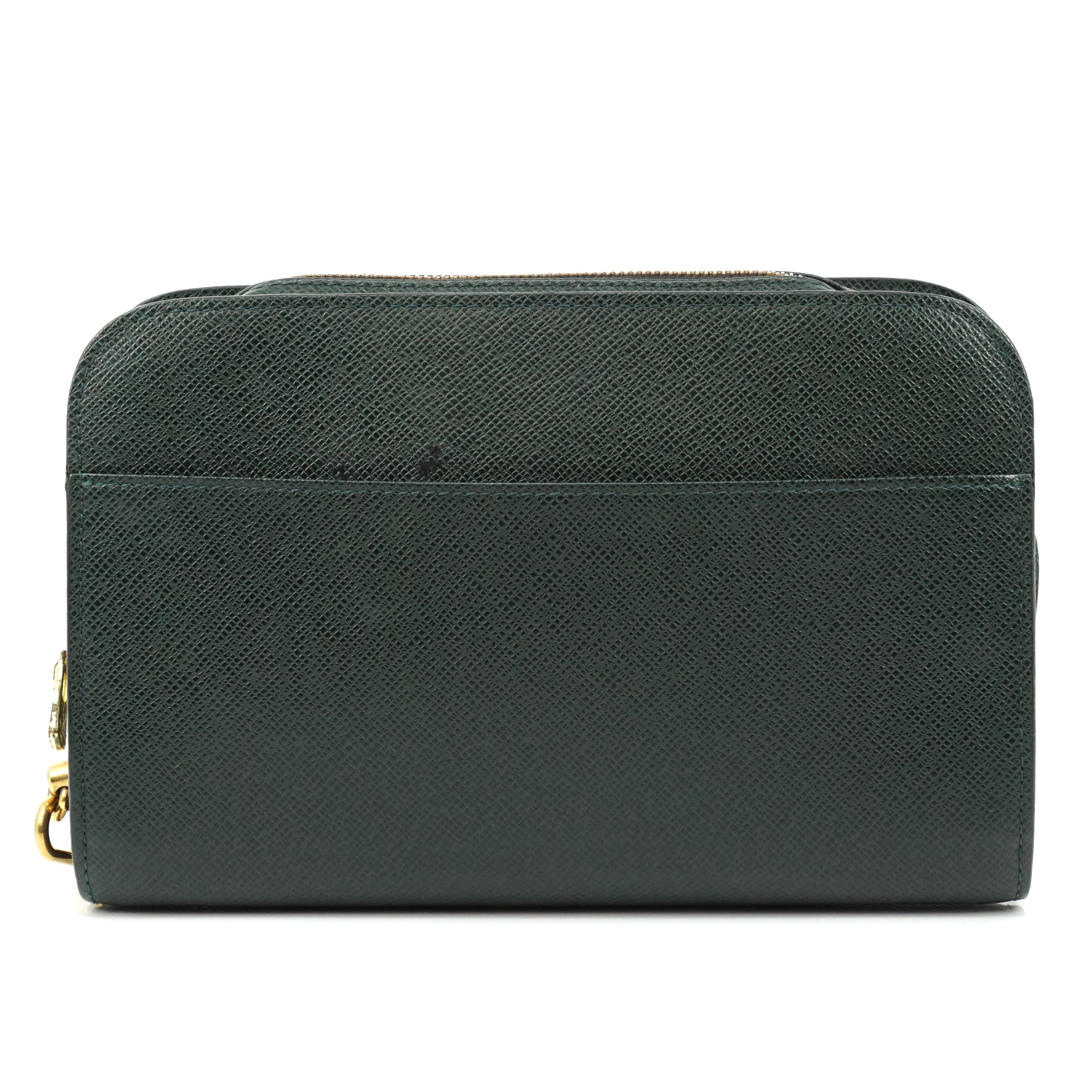 Louis Vuitton Orsay Clutch Green