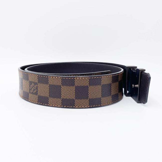 Louis Vuitton Brown Damier Ebene 40mm Lv Initiales 85 34 Belt