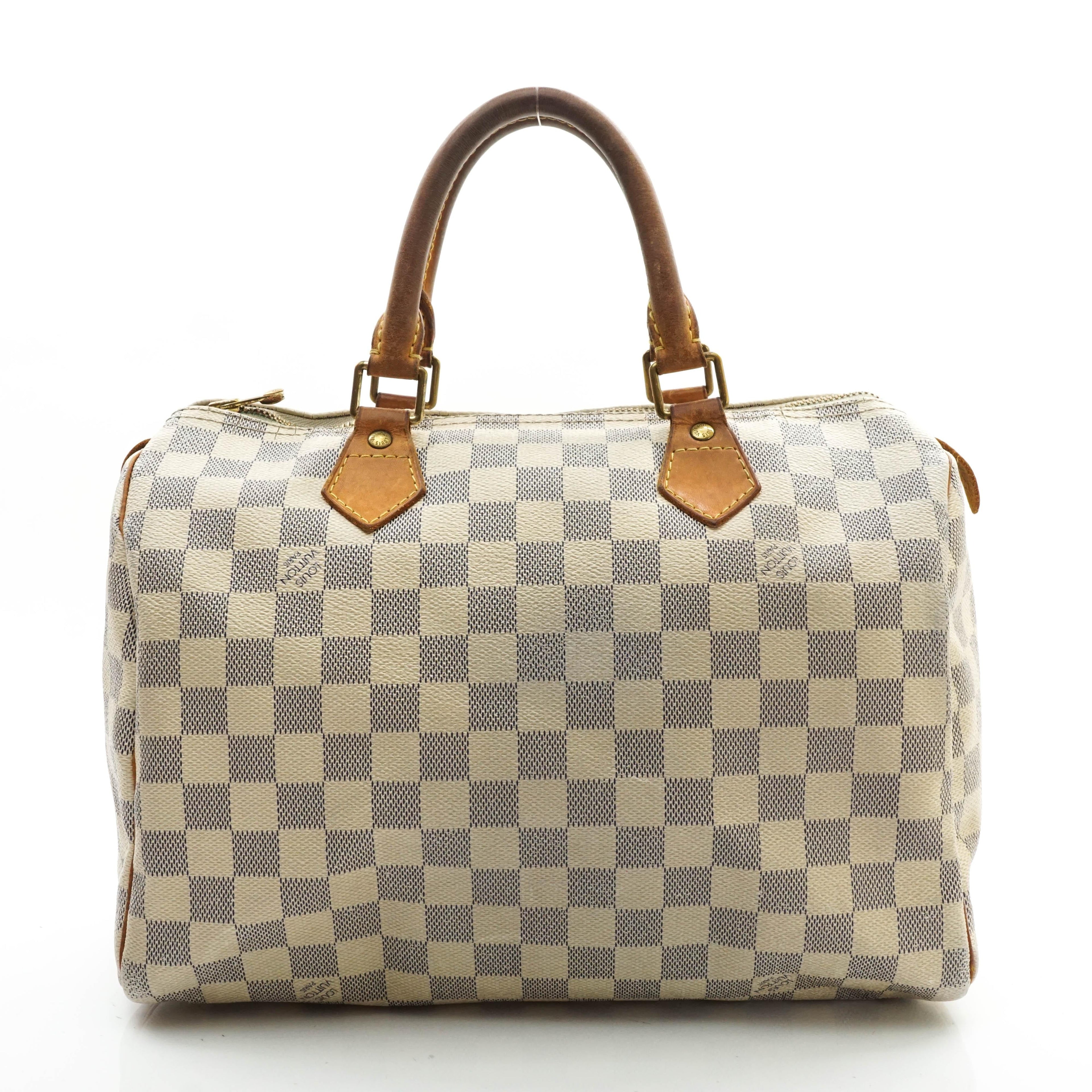 Louis Vuitton Speedy 30 Satchel Bag