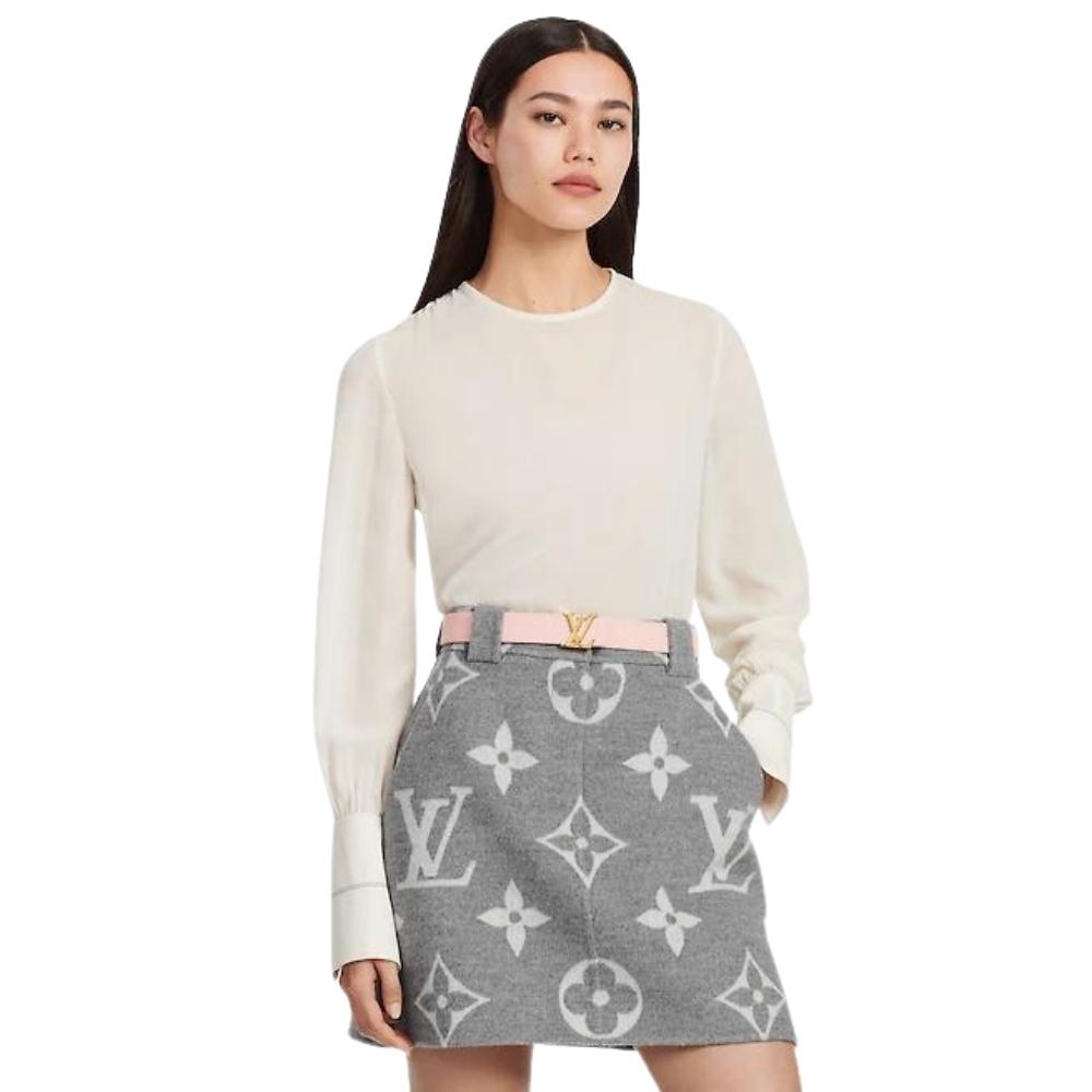 Leather Belt Louis Vuitton-LV INITIALES 30MM REVERSIBLE BELT