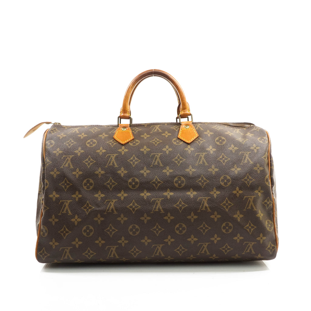 Louis Vuitton Speedy 40 Satchel Bag
