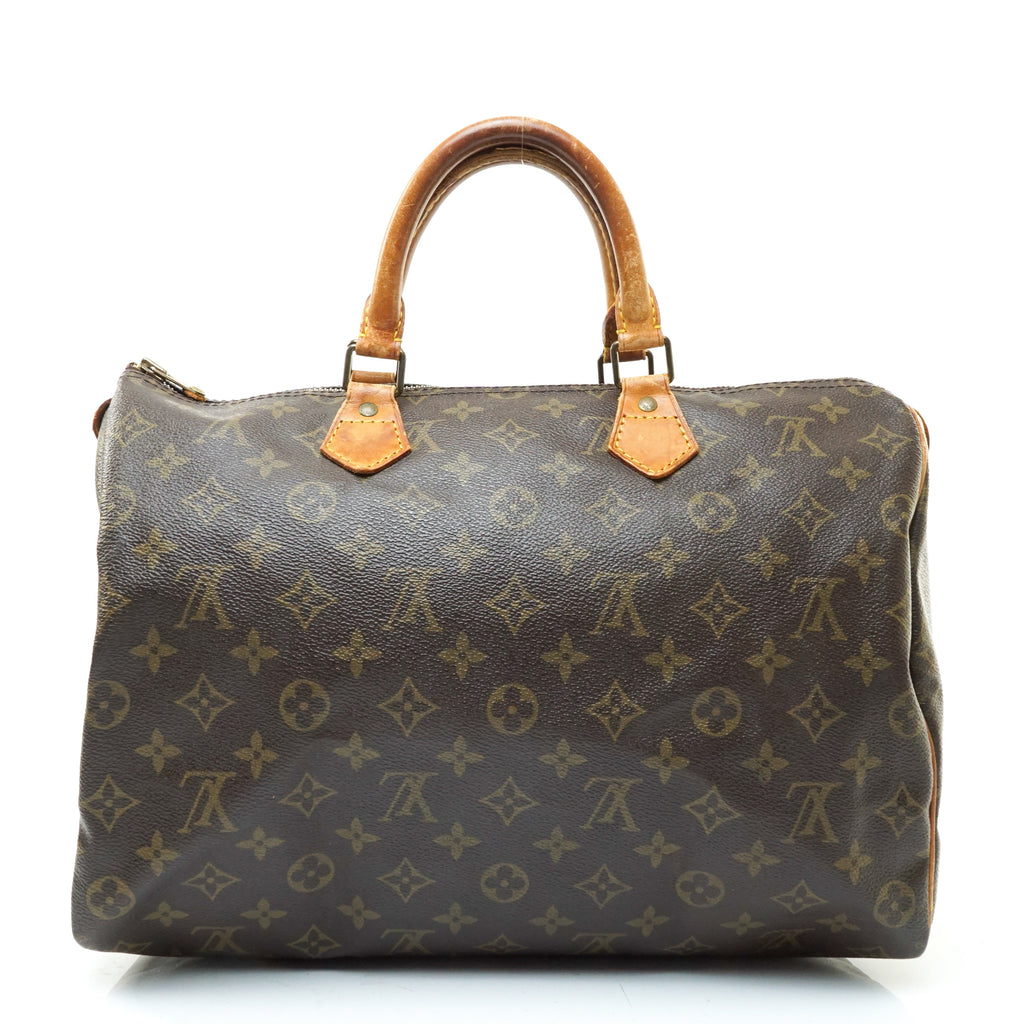 Louis Vuitton Speedy 35 Satchel Bag