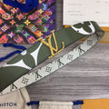 Louis Vuitton Iconic Reversible Belt Green