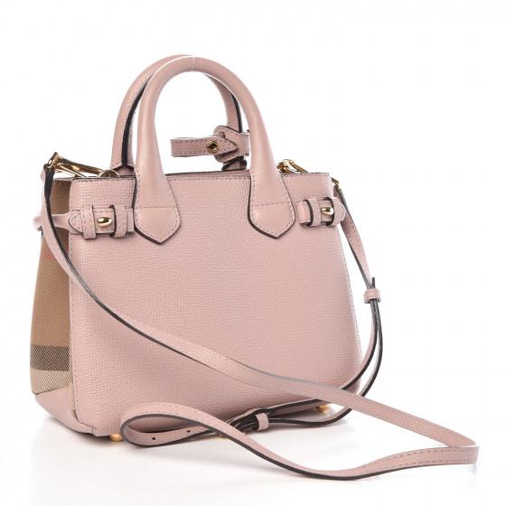 House Check Baby Banner Tote Pink