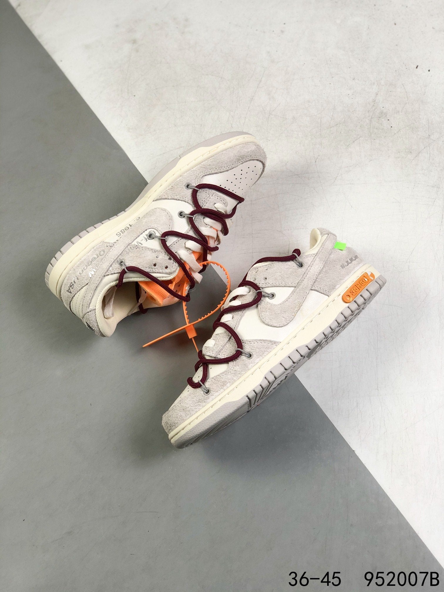 Nike Dunk Low Off-White Lot List