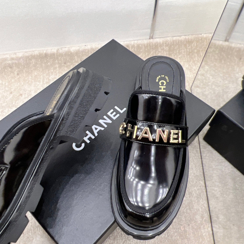 Chanel Mule Black