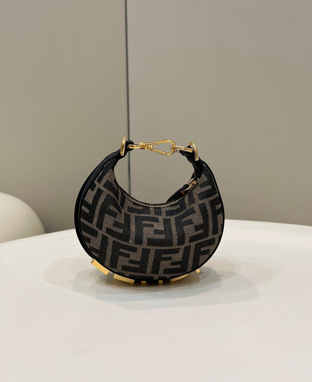 Fendi Nano Fendigraphy 17cm Brown