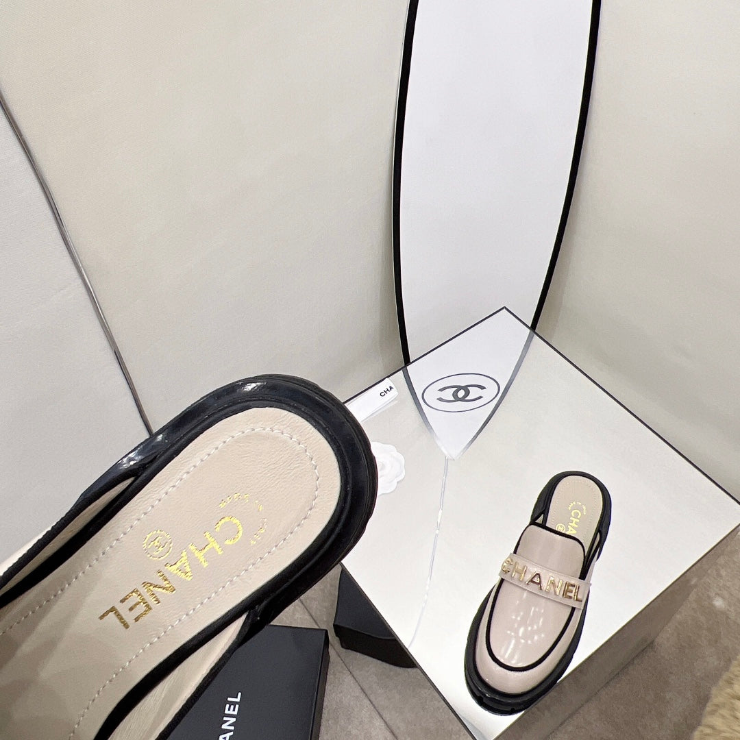 Chanel Mule Beige