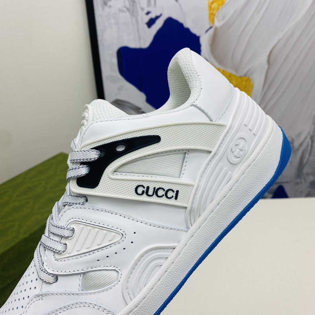 Gucci Basket Sneaker White
