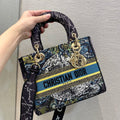Christian Dior Medium Lady D-Lite Bag 24cm