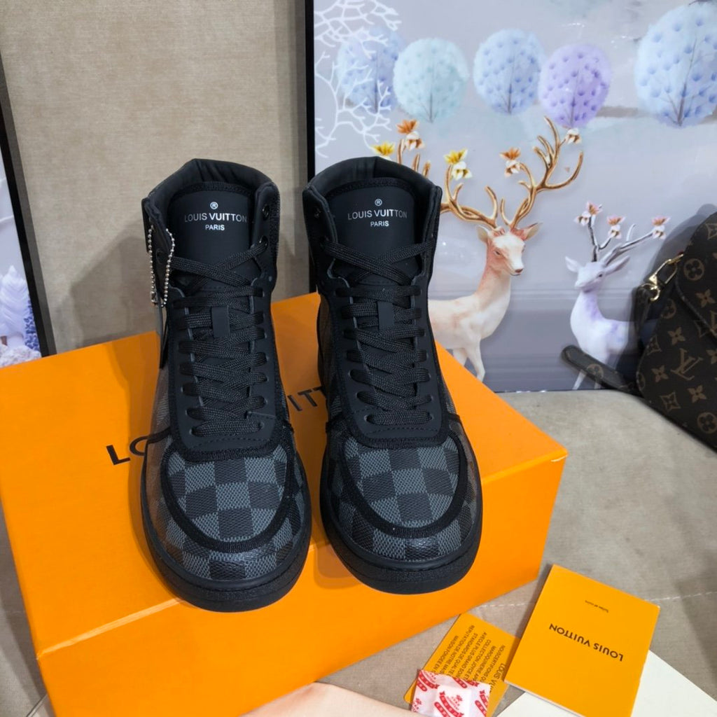 Louis Vuitton Boombox Sneaker Boot Black