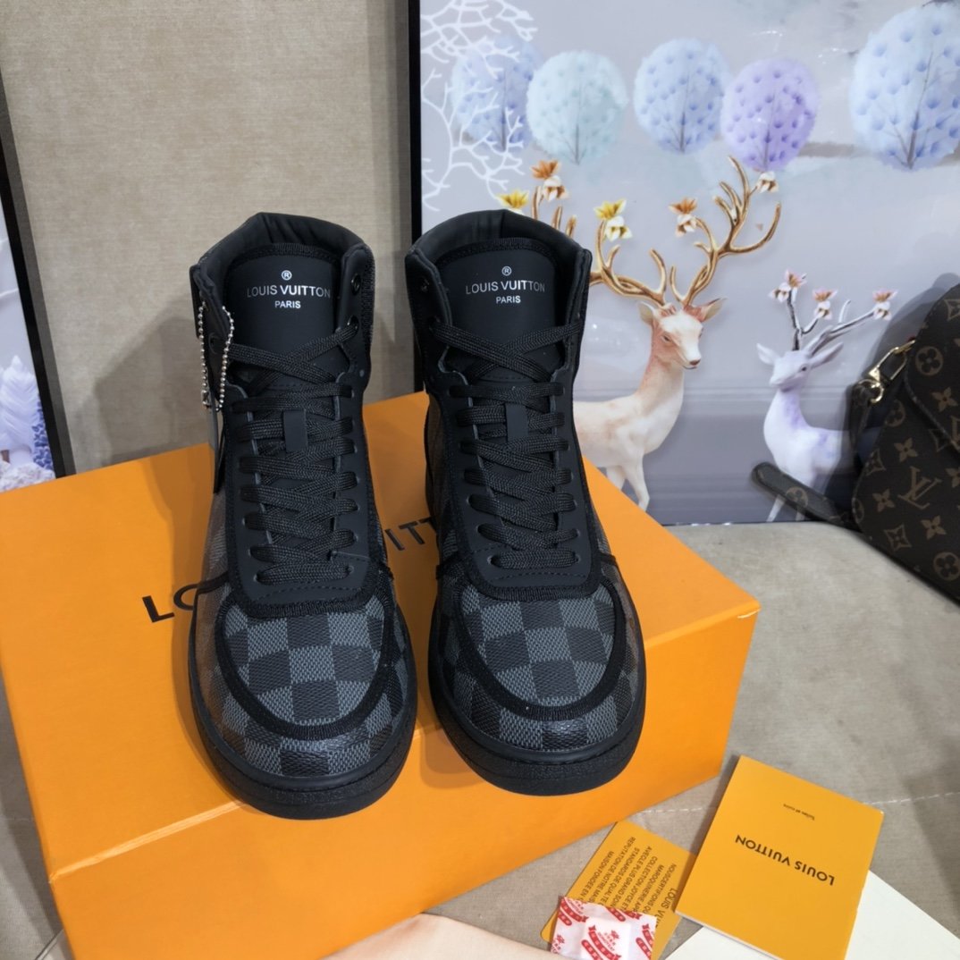 Louis Vuitton Boombox Sneaker Boot Black
